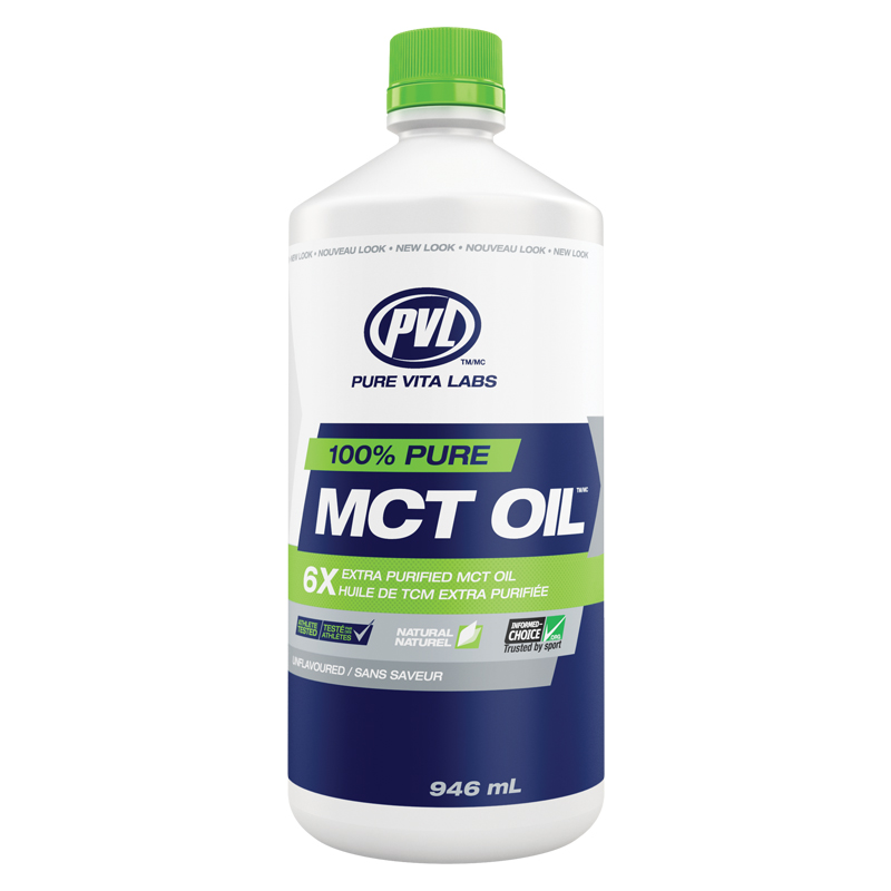 PVL 100% PURE MCT OIL 946 ml.