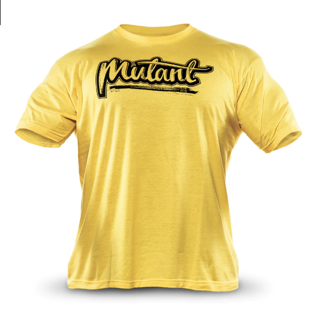 Collectors Script Yellow Tee