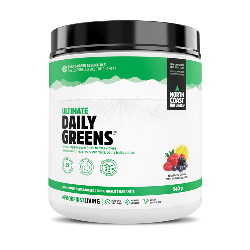 NORTH COAST NATURALS - Ultimate Daily Greens 540 g.