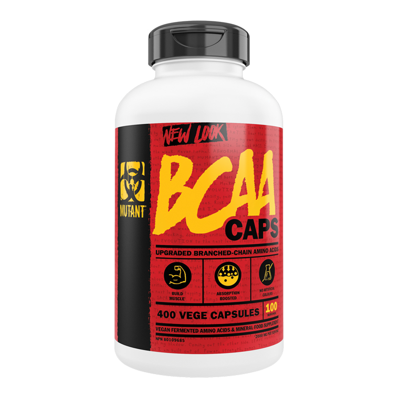 (CLEARANCE PROMO Get 20% off) Mutant BCAA 400 Capsules *Exp.08/2025*