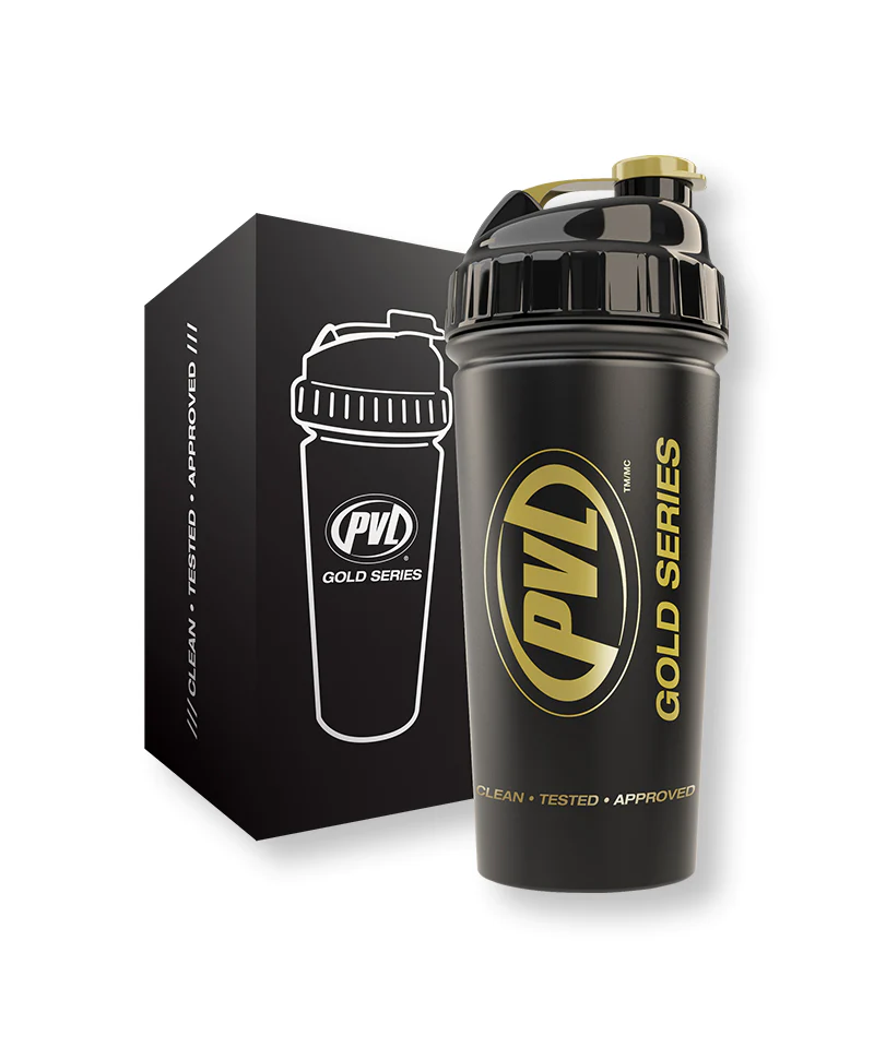 PVL Gold Series Black Stainless Shaker 700 ml