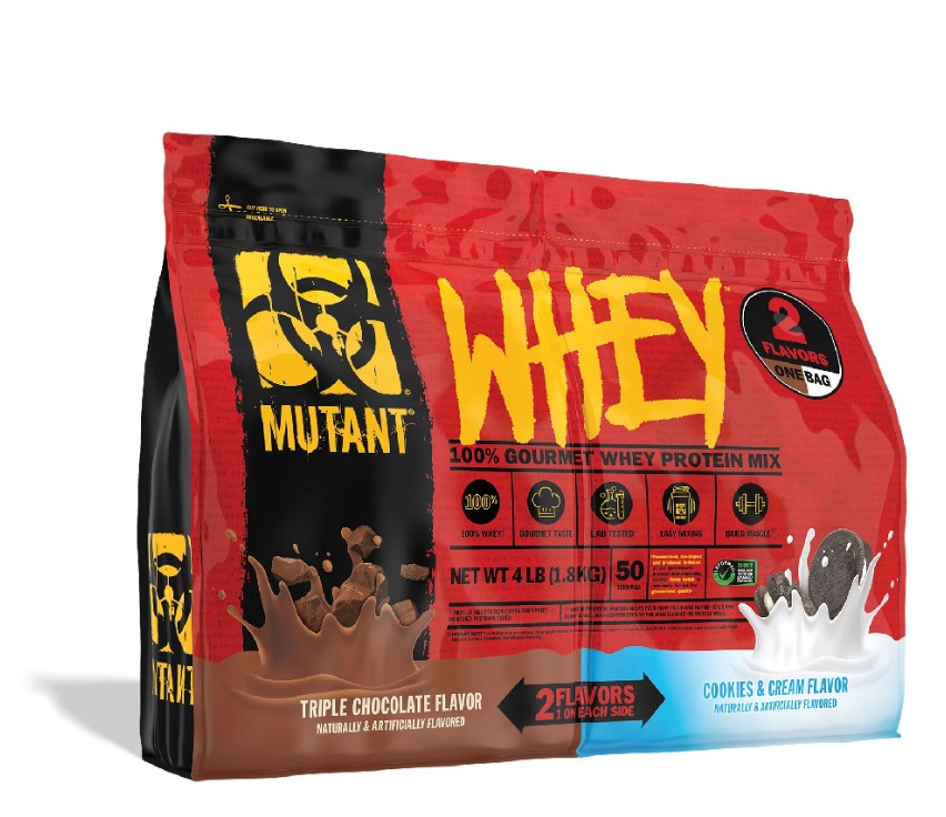 Mutant Whey 1800 g./4 lb Dual Chambers