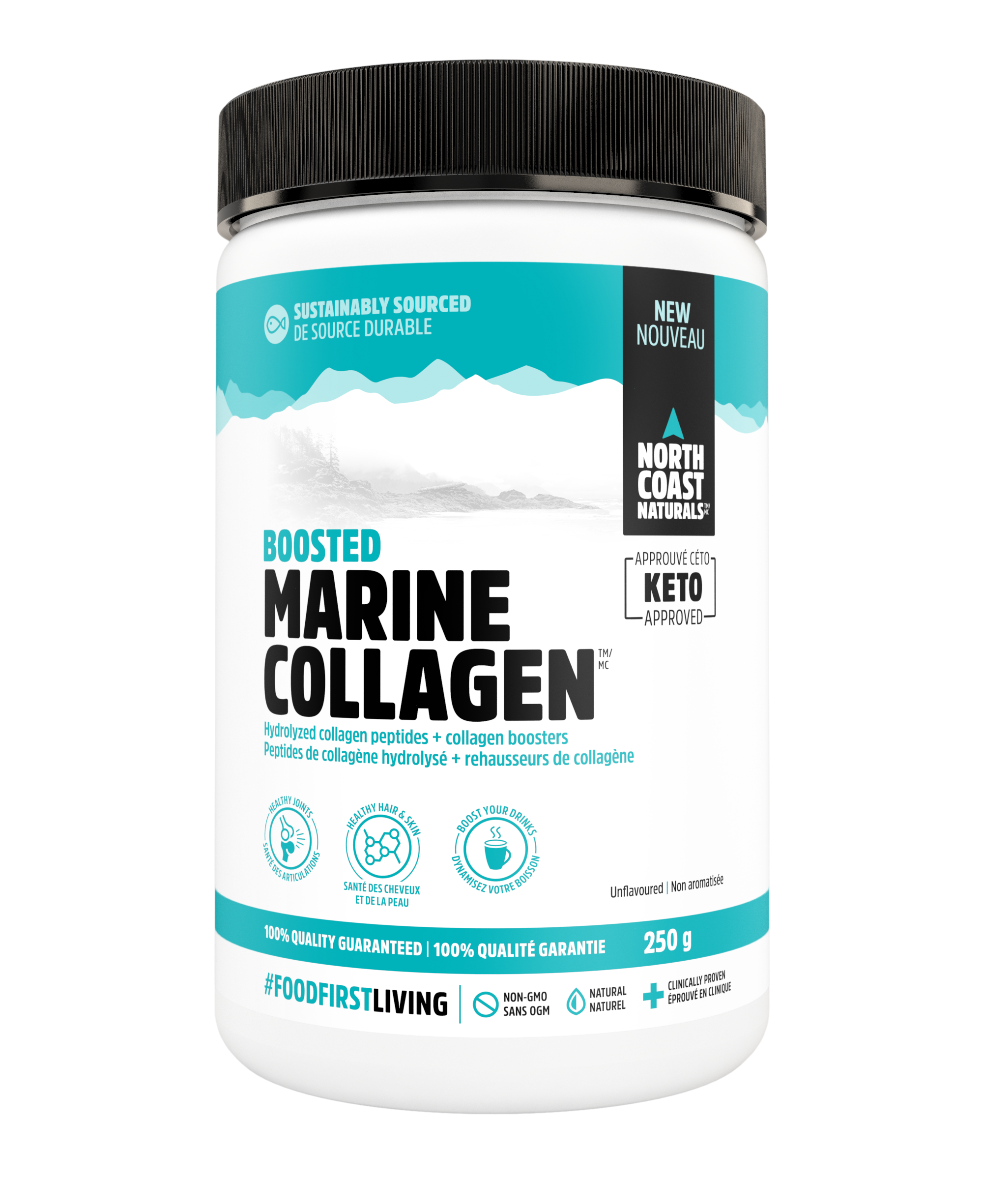 NCN Boosted Marine Collagen - Unflavoured 250g