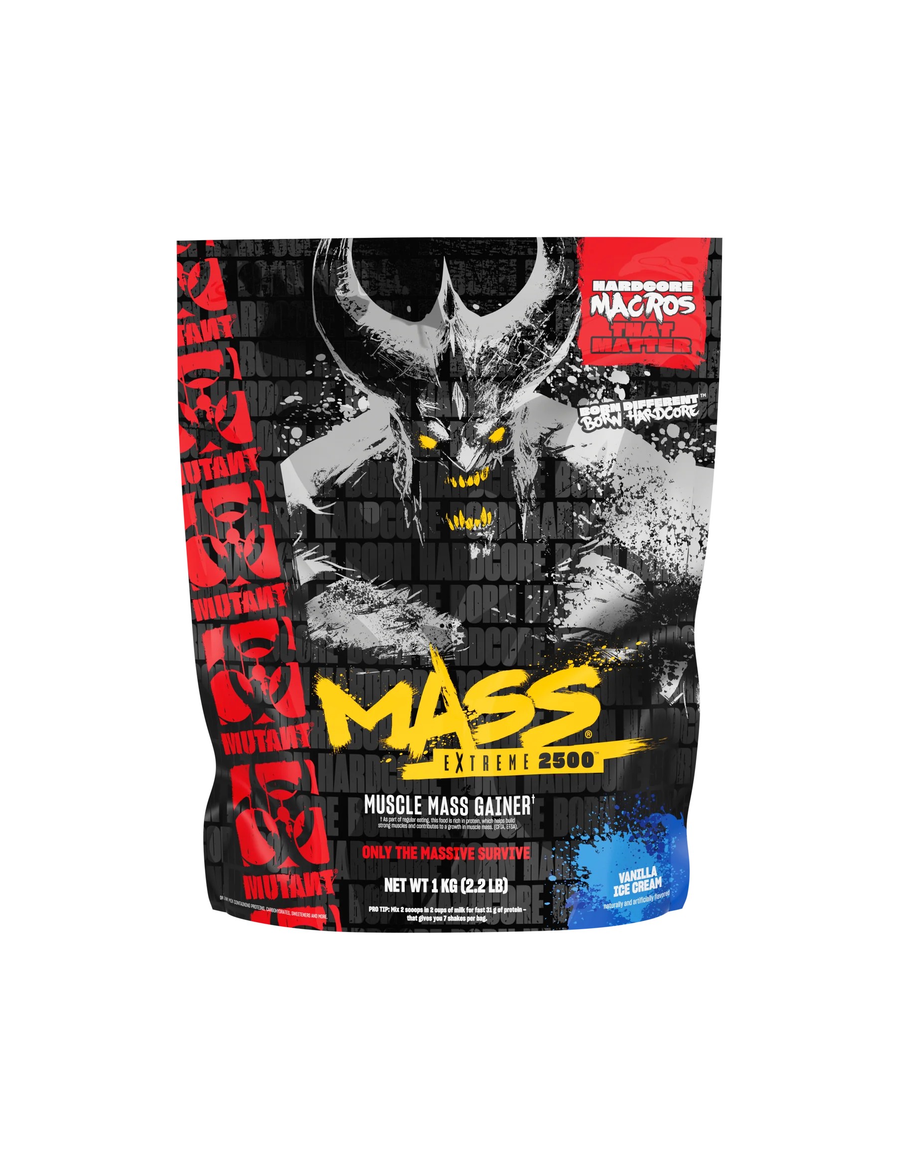 Mutant Mass Extreme 2500 1 kg (2.2 lbs)