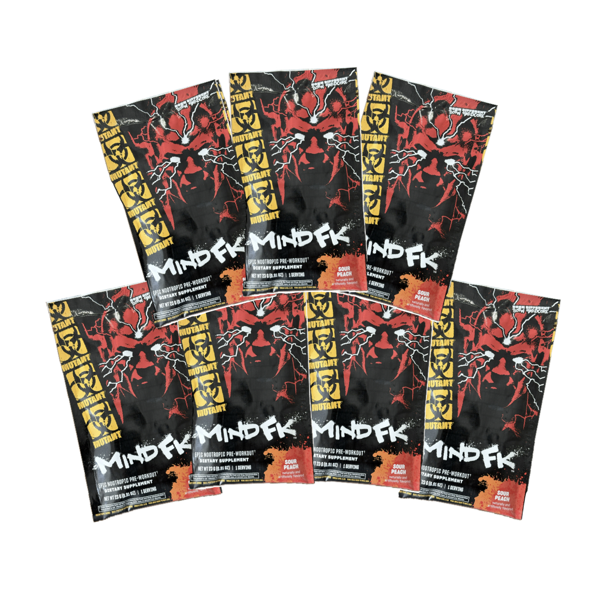 Mutant Mind FK ขนาด 23 g (1 Serving x 7 Packets)